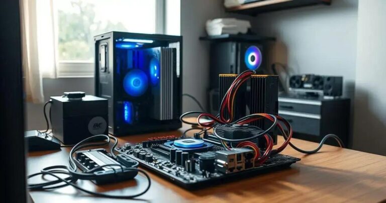 erros montar pc