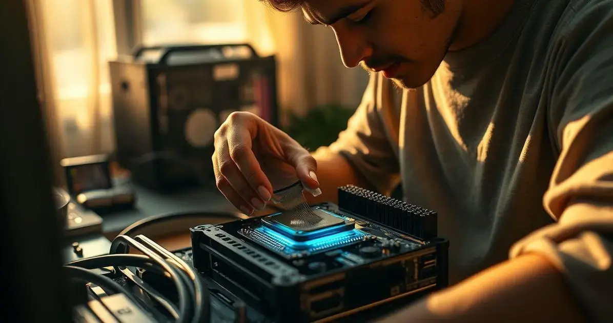 como limpar o processador