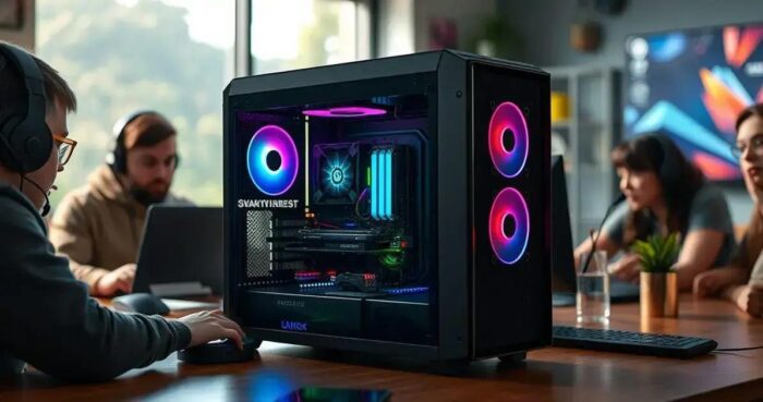 gabinete portatil mini itx