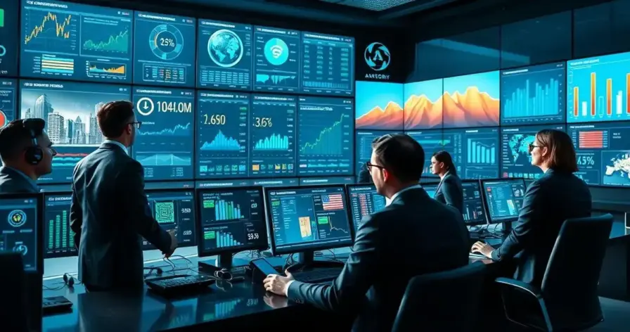 ia gestão riscos financeiros
